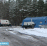Мобильный пункт обогрева развернули сегодня на Ленинградском шоссе сотрудники МЧС - ГТРК Псков