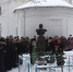 Епископ Сергий принял участие в торжественной церемонии открытия бронзового бюста адмиралу Чихачеву в селе Добрывичи - Pln-Pskov.Ru