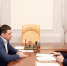 Врио губернатора Псковской области Михаил Ведерников и глава Гдовского района Юрий Павлов - Яблоко