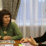 Встреча врио ректора М. Ю. Махотаевой с управляющим Псковским отделением ОАО «Сбербанк России» А. В. Тарасенко - ПсковГУ