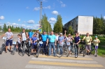 Энергетики Псковской ГРЭС приняли участие в велопробеге в честь годовщины пуска первого энергоблока