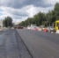 Верхний слой асфальта укладывают на Рижском проспекте в Пскове - Pln-Pskov.Ru