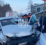 Водитель Chevrolet не справился с управлением. Фото ПАИ - InformPskov.Ru