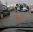 Автомашина ДПС попала в ДТП на Ольгинском мосту в Пскове. ФОТО - Pln-Pskov.Ru