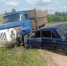 «Шестерка» нырнула под грузовик в Великолукском районе. ФОТО - Pln-Pskov.Ru
