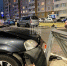 В Пскове иномарка въехала в дорожное ограждение. Фото ПАИ - InformPskov.Ru