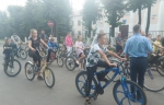 К 120-летию Новосокольников молодежь города провела велопробег