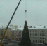 ПЛН-ТВ: Таймлапс установки главной городской ели в Пскове - Pln-Pskov.Ru