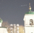 Американские спутники Starlink пролетели над Мирожским монастырем в Пскове - InformPskov.Ru
