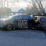 В деревни Ублиска Бежаницкого района LADA неудачно обогнала VOLKSWAGEN. Фото  ПАИ - InformPskov.Ru