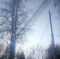 Фотофакт: Гусеничный кран установили у Троицкого моста в Пскове - Pln-Pskov.Ru