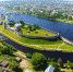Вид на Великую с высоты птичьего полёта. Фото: «ВКонтакте» - InformPskov.Ru