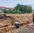 В Пушкинских Горах продолжается строительство пришкольного стадиона и ремонт общежития интерната - Pln-Pskov.Ru
