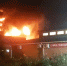 Пожар в доме после падения самолёта. Фото скрин видео - InformPskov.Ru