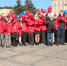 Сегодня в сквере на Четырёх углах прошел флешмоб - ГТРК Псков
