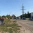 Легковой автомобиль сбил опору освещения на улице Инженерной в Пскове. ФОТО - Pln-Pskov.Ru