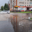 Перекресток улицы Труда и Звездной подтопило во время дождя в Пскове - Pln-Pskov.Ru