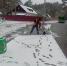 Дорожники чистят снег на улицах Пскова. ФОТО - Pln-Pskov.Ru