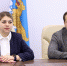 На фото Андрей Маковский и Ольга Федосеенко. Фото: Псковской областное собрание депутатов - InformPskov.Ru