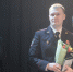 Старший инспектор Госавтоинспекции Печорского района Константин Куденков поделился эмоциями от победы в Первой общественной премии «Народное признание – 2023». Фото: Андрей Степанов / «Псковская правда» - InformPskov.Ru