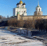 Инсталляцию «Россия начинается здесь» в Пскове отключат из-за паводков. Фото здесь и далее из Telegram-канала Бориса Елкина - InformPskov.Ru