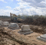 Строительная площадка экотехнопарка. Фото из архива ПАИ, апрель 2024 года - InformPskov.Ru