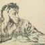 Николай Ульянов. Пушкин в Михайловском (1936 год). Из фондов музея-заповедника - InformPskov.Ru