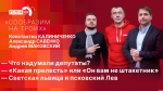 Начинается видеотрансляция программы «Сообразим на троих»: Два взгляда на один мост, светская львица и псковский Лев