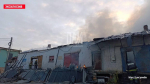 Пожарные ликвидировали пожар в автосервисе в Пскове