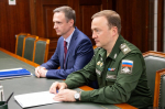 Губернатор Псковской области обсудил с замминистра обороны вопросы развития общественных территорий региона
