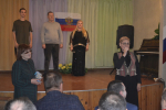 Единороссы поздравили пациентов псковского военного госпиталя с наступающим праздником