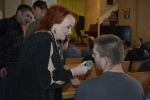 Единороссы поздравили пациентов псковского военного госпиталя с наступающим праздником