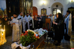 В Троицком соборе Пскова совершили отпевание митрофорного протоиерея Михаила Мельника
