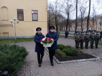 В Пскове почтили память погибших сотрудников полиции