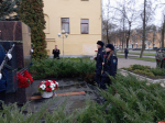 В Пскове почтили память погибших сотрудников полиции