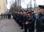 В Пскове почтили память погибших сотрудников полиции
