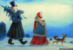 Игорь Шаймарданов. За ёлочкой (2010 год). Из собрания Пушкинского заповедника