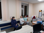 Псковичи встретились с новым главврачом поликлиники