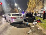 Пьяная девушка учинила массовое ДТП в Пскове