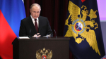 Владимир Путин назвал число сотрудников МВД, удостоенных госнаград в 2024 году