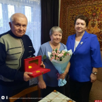 Три семейные пары отметили «золотую» свадьбу в Бежаницком районе