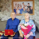 Три семейные пары отметили «золотую» свадьбу в Бежаницком районе