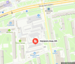 Скриншот с онлайн-карт