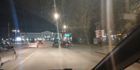 Два автомобиля столкнулись рядом с площадью Ленина в Пскове - Pln-Pskov.Ru