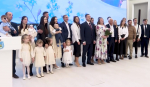 Михаил Ведерников вручил награду «Мать-героиня» двум многодетным псковичкам