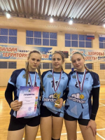 Псковские волейболистки стали победителями турнира в Новгородской области