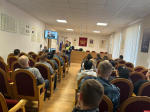 Инспектор ДПС провел профилактическую беседу с сотрудниками псковской колонии