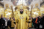 Митрополит Матфей совершил Божественную литургию в Михайловском соборе