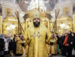 Митрополит Матфей совершил Божественную литургию в Михайловском соборе