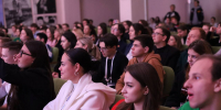 В Печорах подвели итоги слёта-фестиваля патриотических объединений Союзного государства. Фото здесь и далее: ПсковГУ - InformPskov.Ru